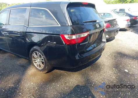 2011 Honda Odyssey Ex-L из США, поврежденный, VIN 5FNRL5H69BB003357